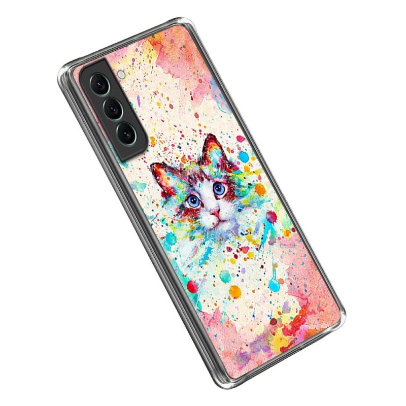 Hoesje voor Samsung Galaxy S23 5G Katten Kunst