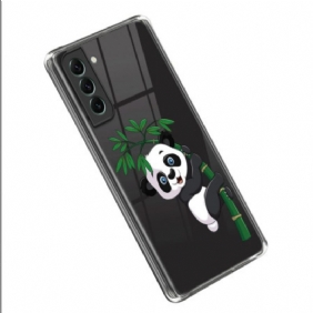 Hoesje voor Samsung Galaxy S23 5G Naadloze Panda Op Bamboe