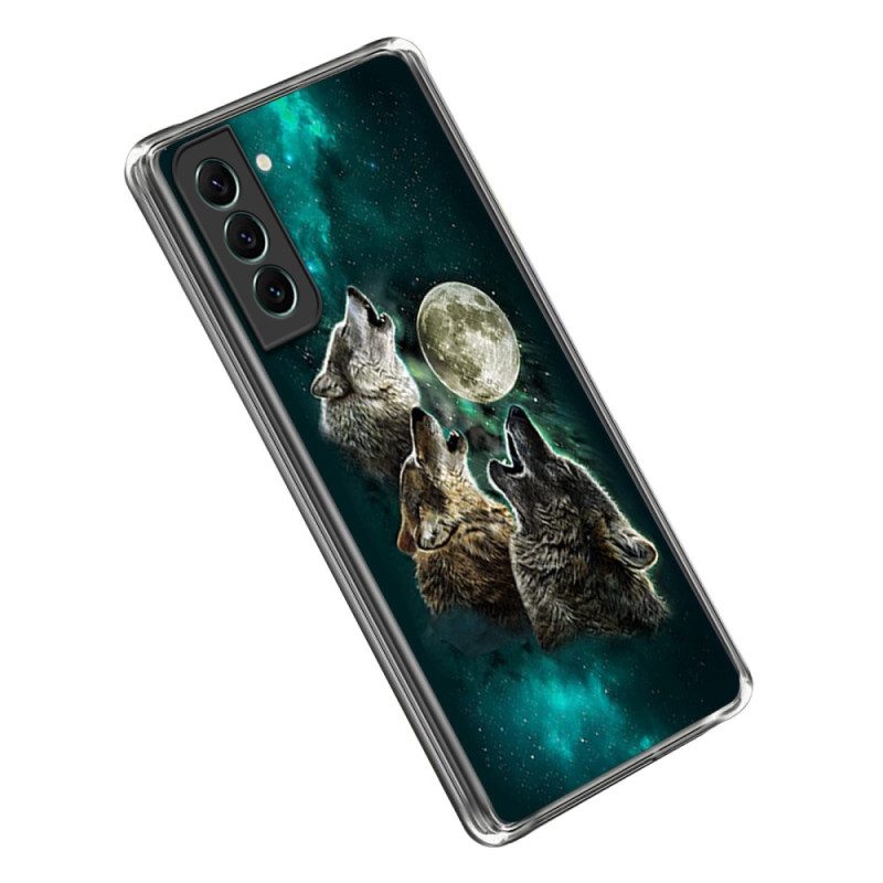 Hoesje voor Samsung Galaxy S23 5G Naadloze Wilde Wolf