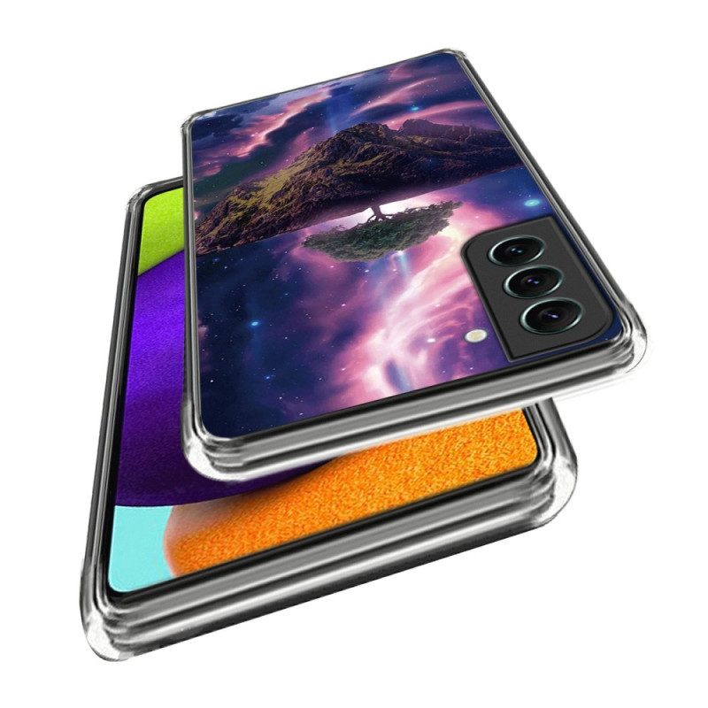 Hoesje voor Samsung Galaxy S23 5G Siliconen Futuristische Boom