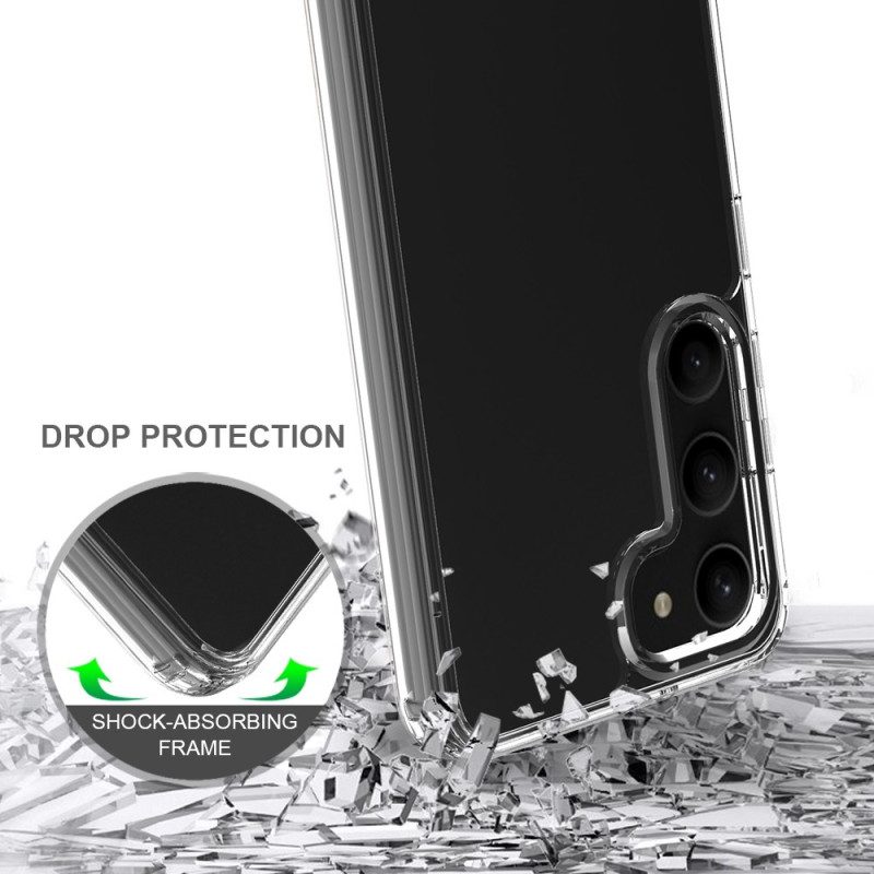 Hoesje voor Samsung Galaxy S23 5G Transparante Anti-vergeling