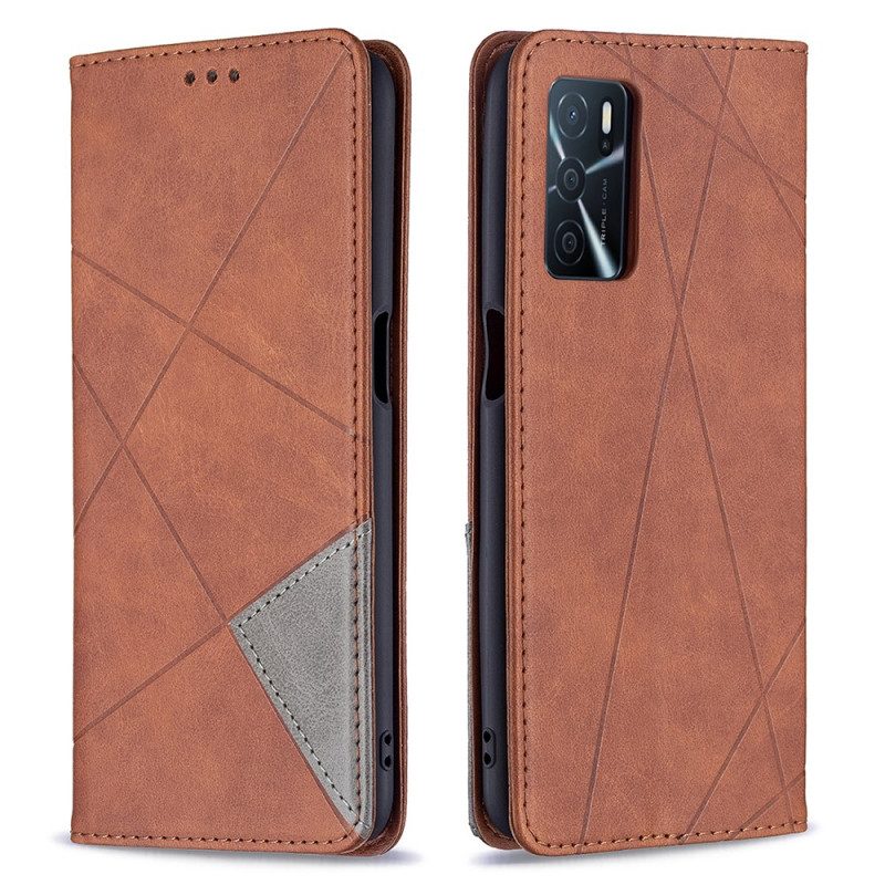 Bescherming Hoesje voor Oppo A16 / A16s Folio-hoesje Artistieke Stijl