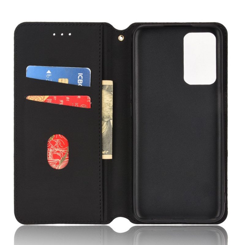 Bescherming Hoesje voor Oppo A16 / A16s Folio-hoesje Diamant Leereffect