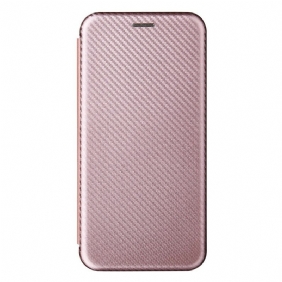 Bescherming Hoesje voor Oppo A16 / A16s Folio-hoesje Gekleurde Koolstofsilicone