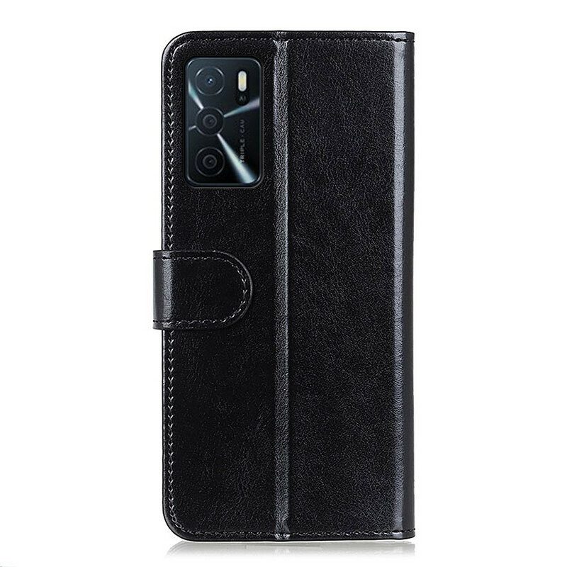 Flip Case voor Oppo A16 / A16s Bevroren Finesse