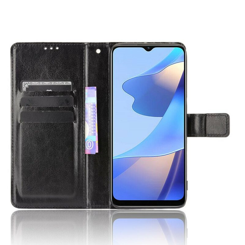 Flip Case voor Oppo A16 / A16s Flitsend Kunstleer