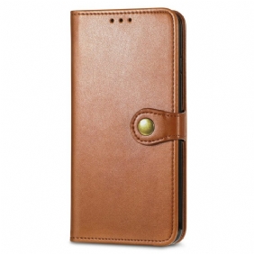 Flip Case voor Oppo A16 / A16s Kunstleer En Vintage Sluiting