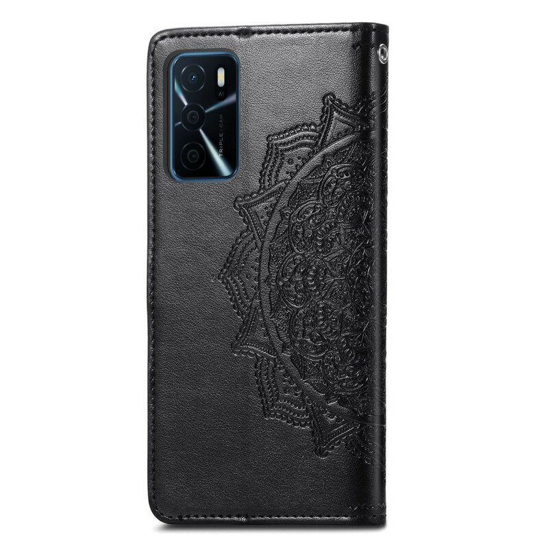 Flip Case voor Oppo A16 / A16s Mandala Middeleeuwen