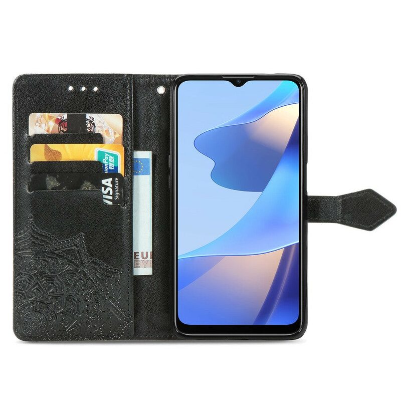 Flip Case voor Oppo A16 / A16s Mandala Middeleeuwen