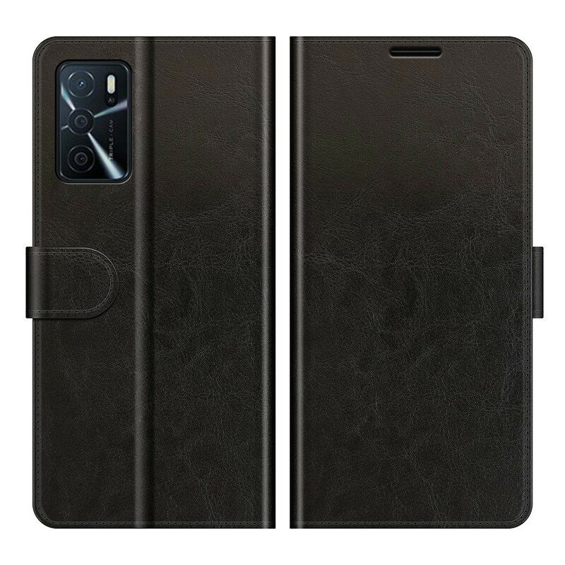 Flip Case voor Oppo A16 / A16s Ultra Kunstleer