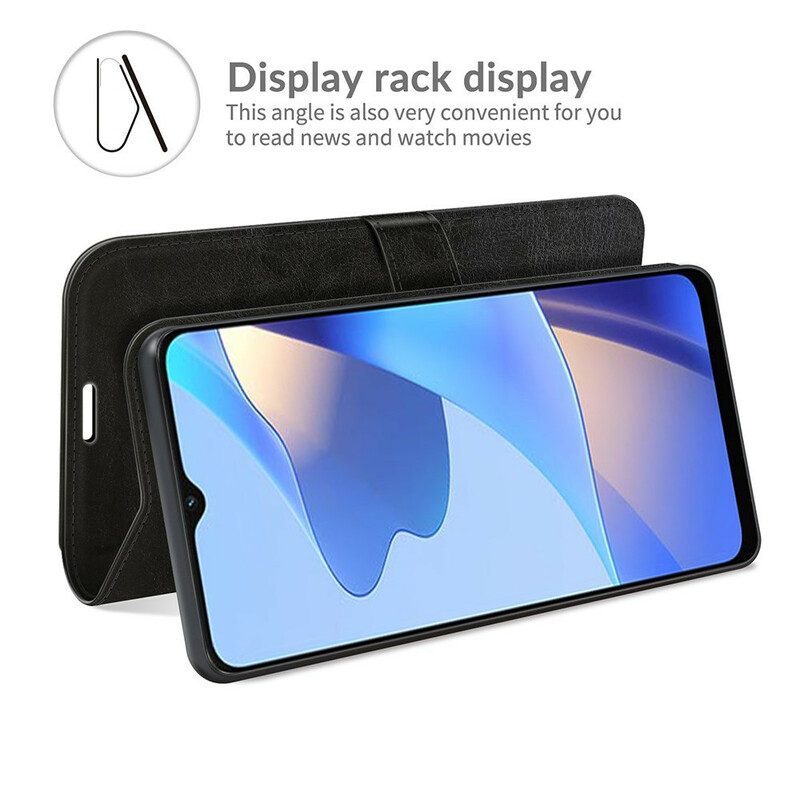 Flip Case voor Oppo A16 / A16s Ultra Kunstleer