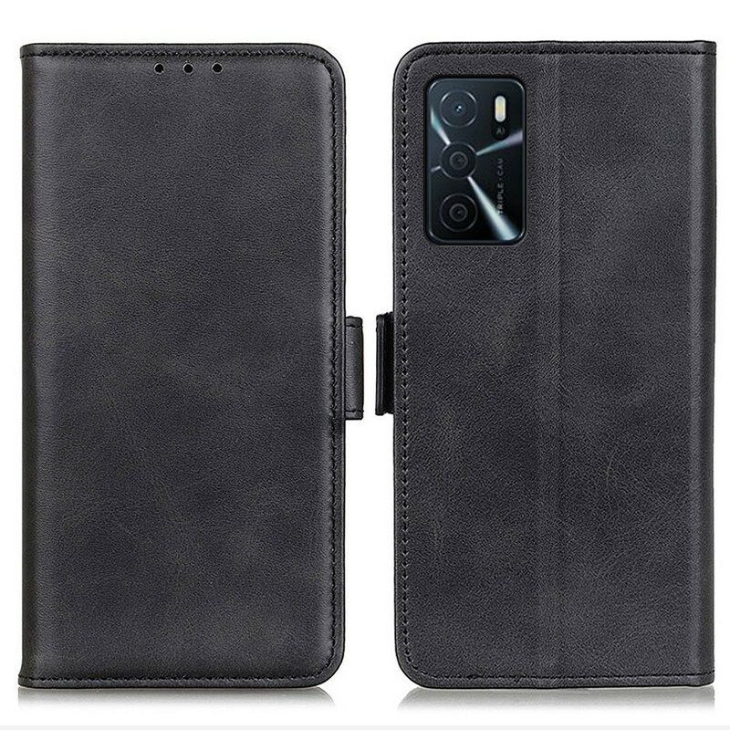 Folio-hoesje voor Oppo A16 / A16s Flip Case Dubbele Klep