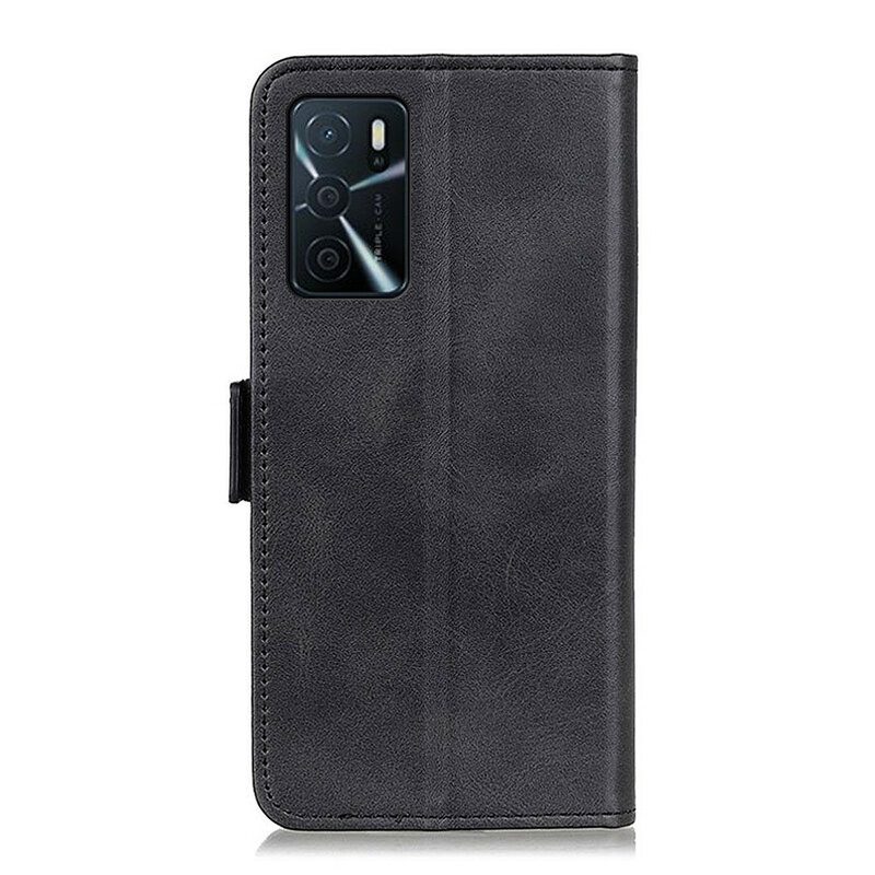 Folio-hoesje voor Oppo A16 / A16s Flip Case Dubbele Klep