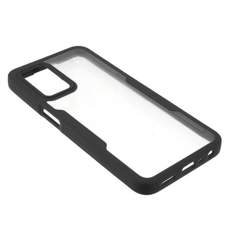 Hoesje voor Oppo A16 / A16s Schuine Rand Hybride