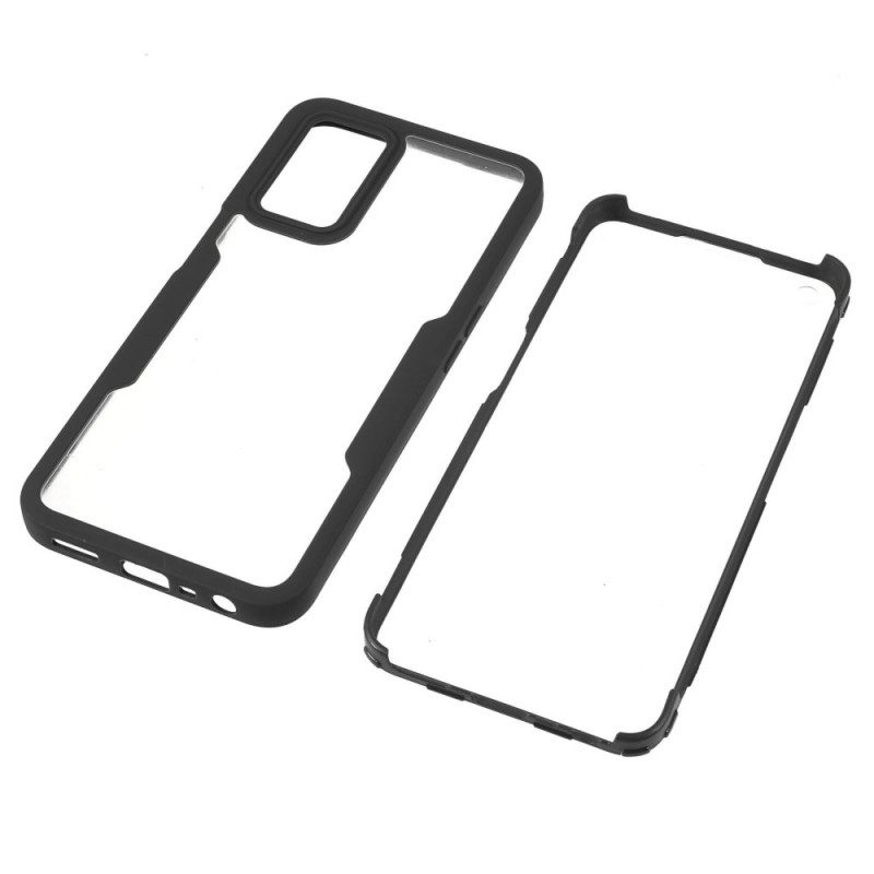 Hoesje voor Oppo A16 / A16s Schuine Rand Hybride