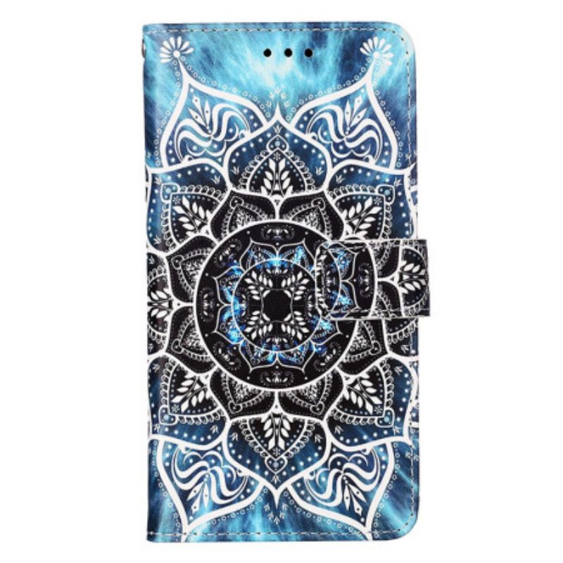 Folio-hoesje voor Samsung Galaxy S23 Ultra 5G Mandala In De Lucht