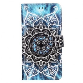 Folio-hoesje voor Samsung Galaxy S23 Ultra 5G Mandala In De Lucht