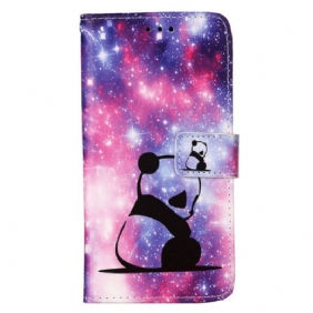 Folio-hoesje voor Samsung Galaxy S23 Ultra 5G Panda Galaxy