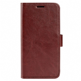 Folio-hoesje voor Samsung Galaxy S23 Ultra 5G Vintage Leereffect