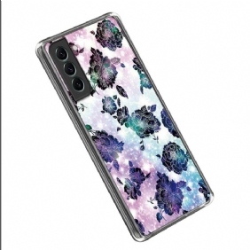 Hoesje voor Samsung Galaxy S23 Ultra 5G Bloemen Bloemen