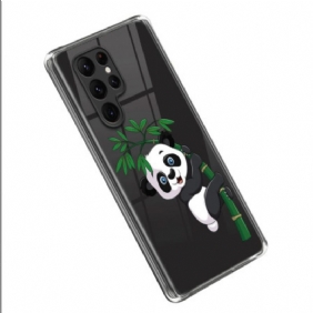 Hoesje voor Samsung Galaxy S23 Ultra 5G Panda Bamboe