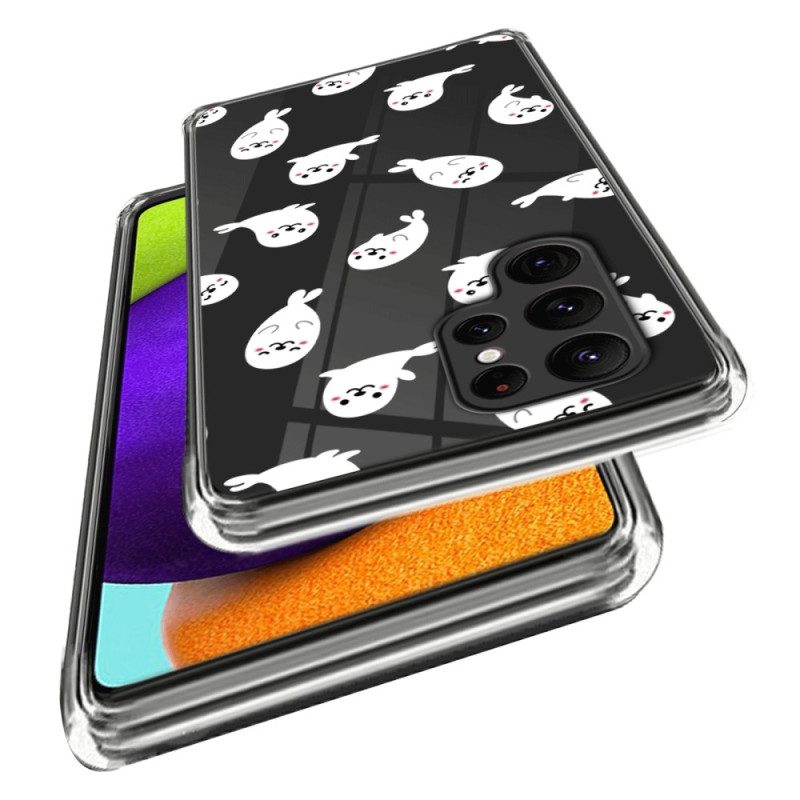 Hoesje voor Samsung Galaxy S23 Ultra 5G Zeehonden