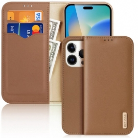 Bescherming Hoesje voor iPhone 14 Pro Max Folio-hoesje Hivo-serie Dux Ducis