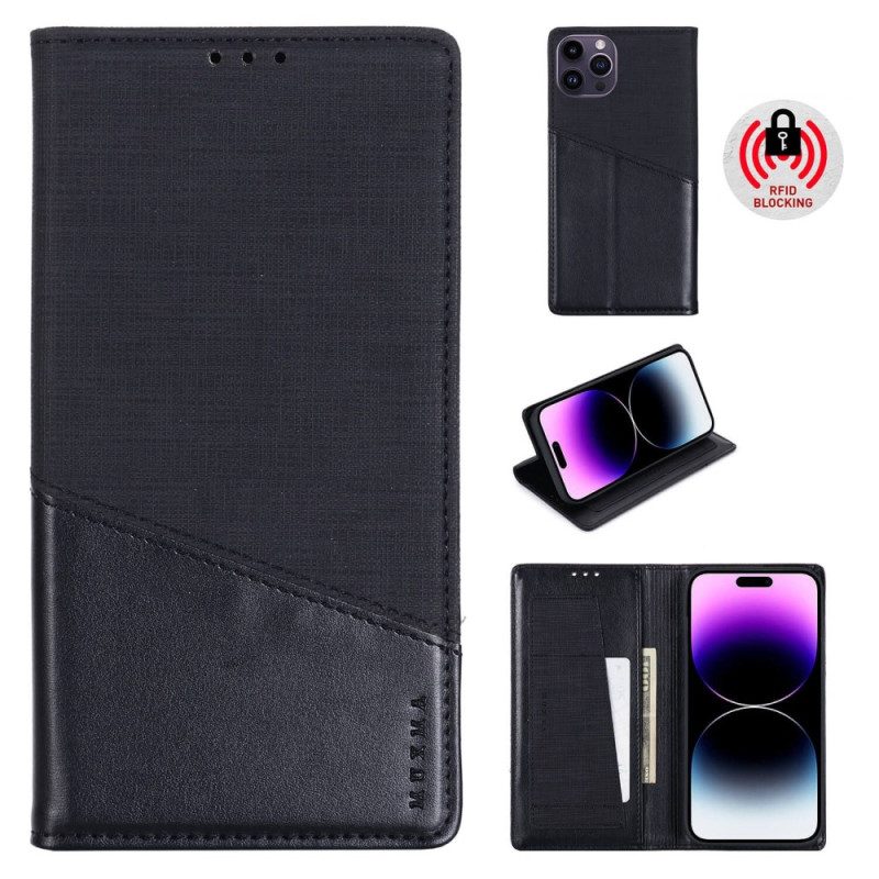 Bescherming Hoesje voor iPhone 14 Pro Max Folio-hoesje Rfid