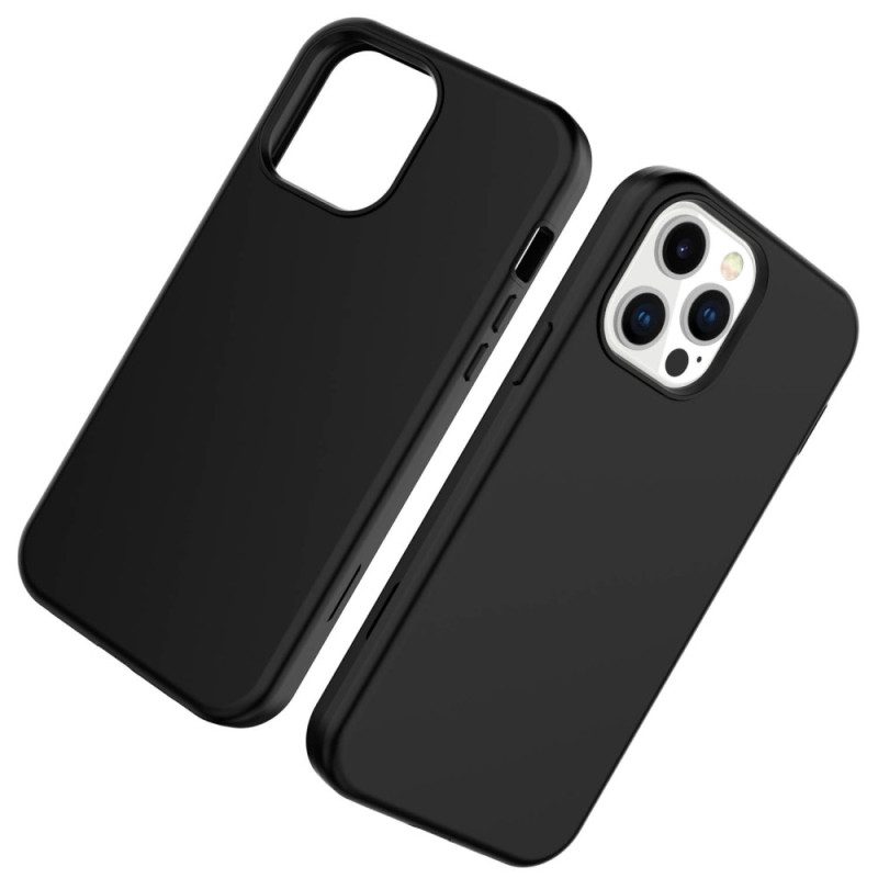 Hoesje voor iPhone 14 Pro Max Matte Afwerking Hybride