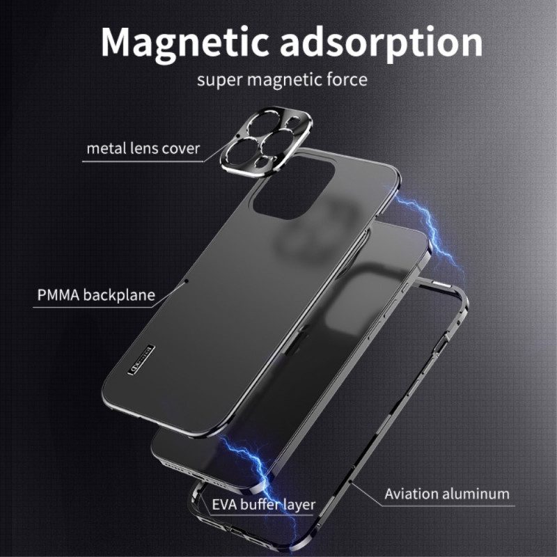 Hoesje voor iPhone 14 Pro Max Metalen Frame