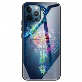 Hoesje voor iPhone 14 Pro Max Pijl Van Gehard Glas