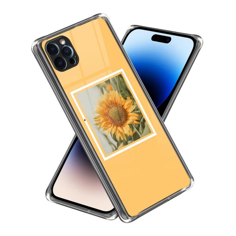 Hoesje voor iPhone 14 Pro Max Zonnebloemen