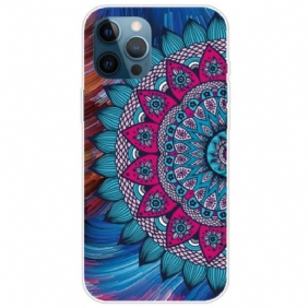 Telefoonhoesje voor iPhone 14 Pro Max Kleurrijke Mandala