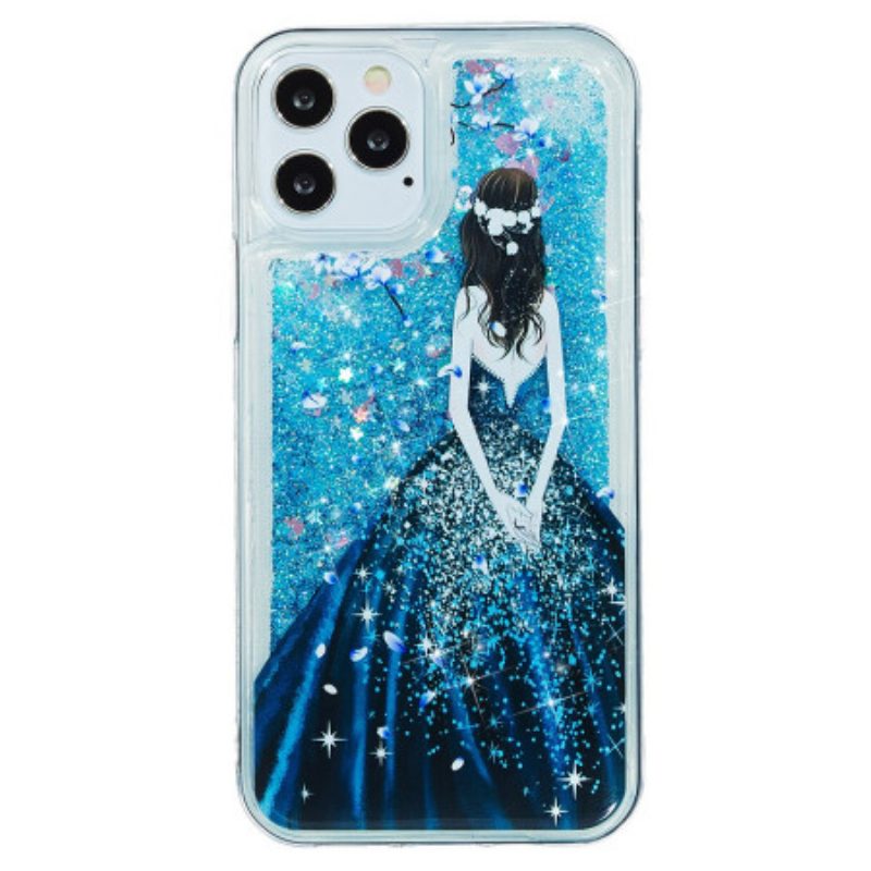 Hoesje voor iPhone 15 Pro Modieuze Pailletten