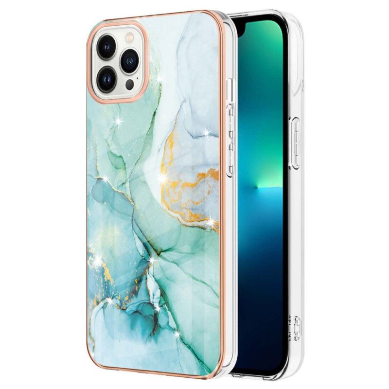 Telefoonhoesje voor iPhone 15 Pro Marmer