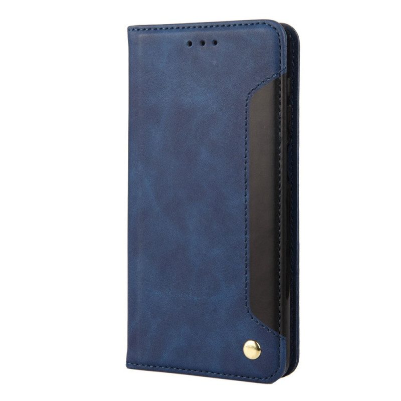 Bescherming Hoesje voor Sony Xperia 10 IV Folio-hoesje Twee Toon