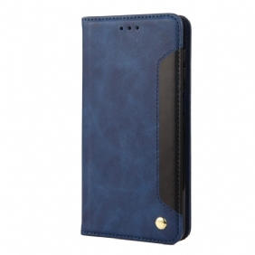 Bescherming Hoesje voor Sony Xperia 10 IV Folio-hoesje Twee Toon