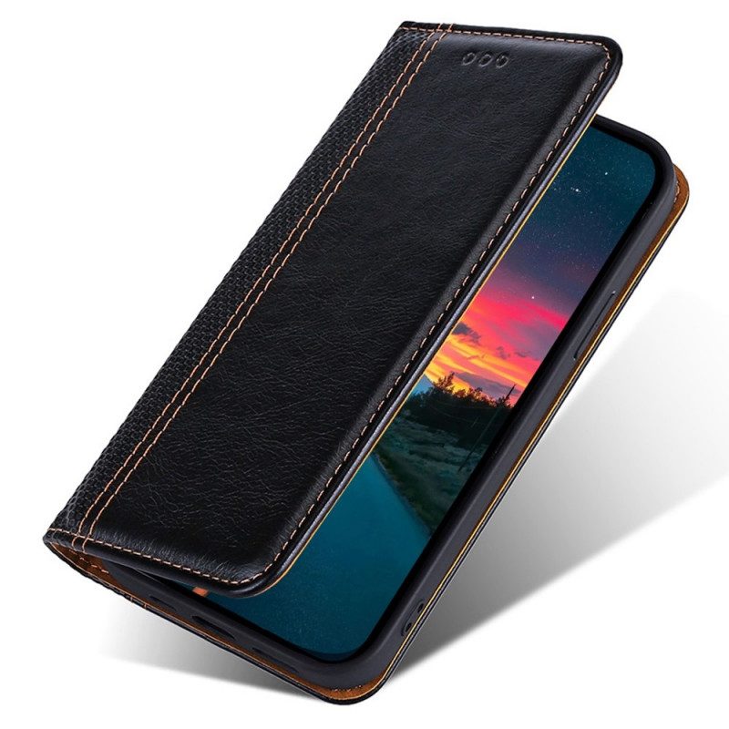 Bescherming Hoesje voor Sony Xperia 10 IV Folio-hoesje Vintage Kunstleer