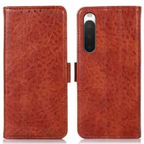 Folio-hoesje voor Sony Xperia 10 IV Elegantie