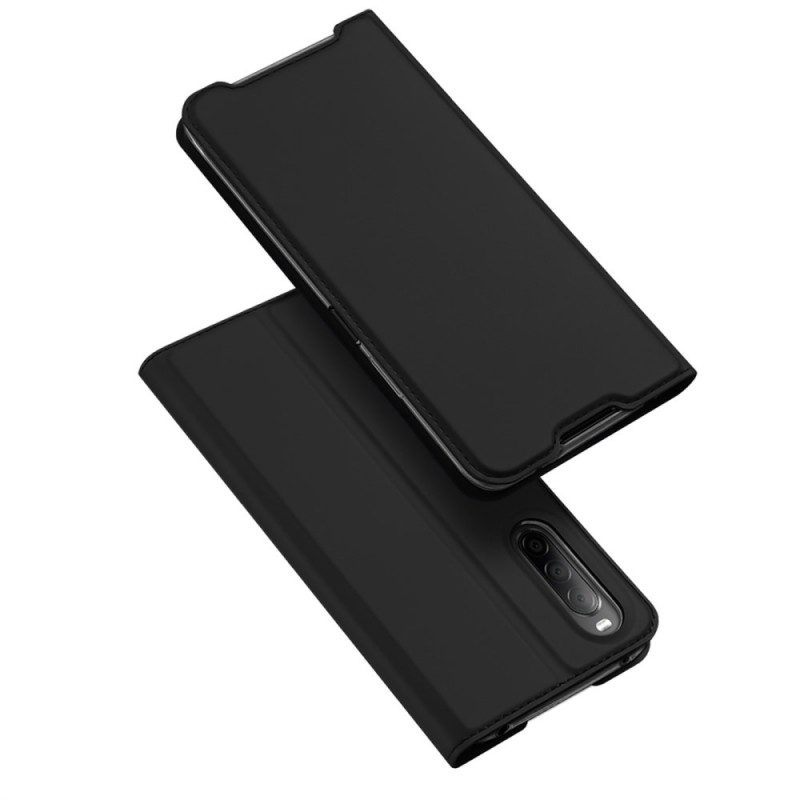 Folio-hoesje voor Sony Xperia 10 IV Skinpro Dux Ducis