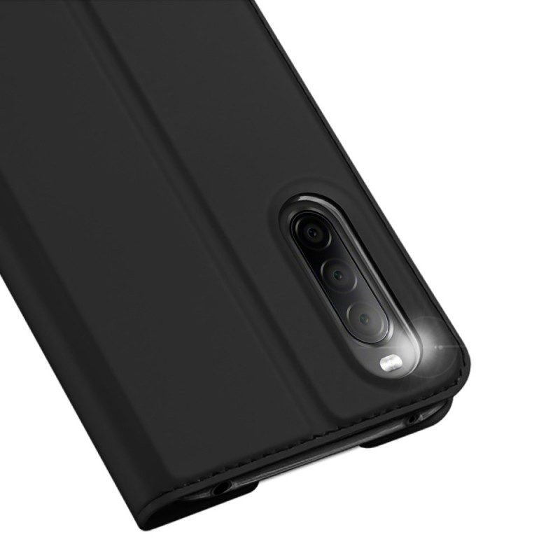 Folio-hoesje voor Sony Xperia 10 IV Skinpro Dux Ducis