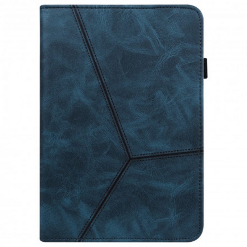 Cover voor Huawei MatePad 11 (2021) Geometrisch Leereffect