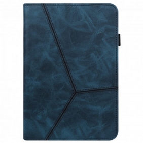 Cover voor Huawei MatePad 11 (2021) Geometrisch Leereffect