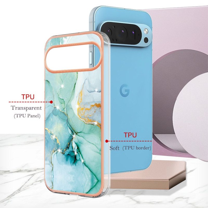 Case Hoesje Google Pixel 9 Pro Telefoonhoesje Marmer