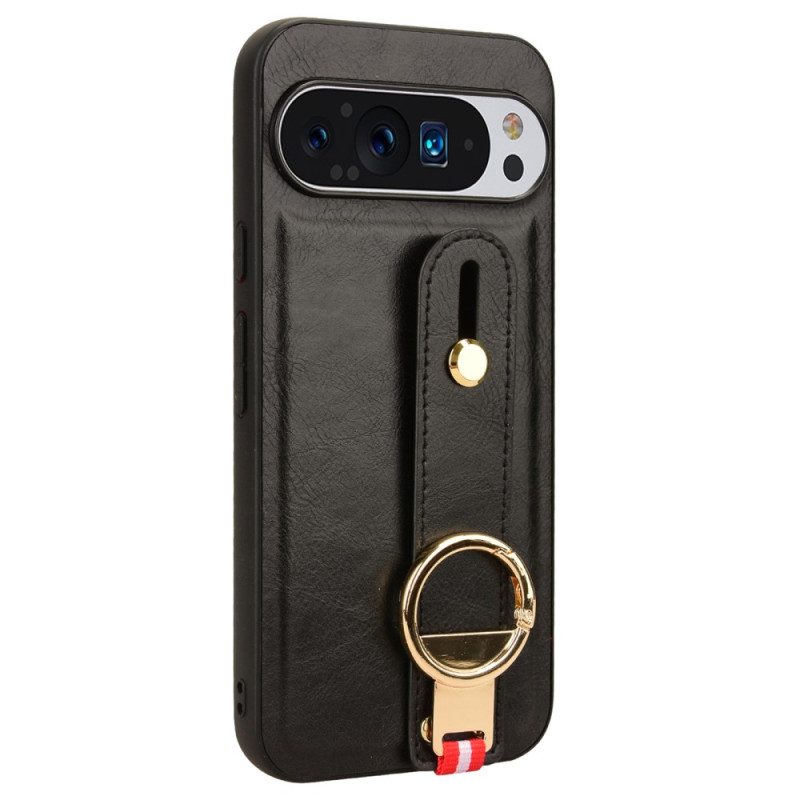 Case Hoesje Google Pixel 9 Pro Telefoonhoesje Riem En Flesopener