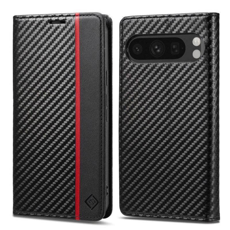 Flip Case Leren Google Pixel 9 Pro Lc.imeeke