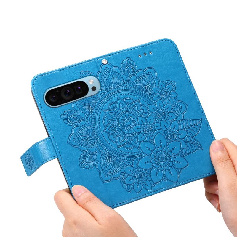 Folio-hoesje Google Pixel 9 Pro Imoression Mandala Met Bandje