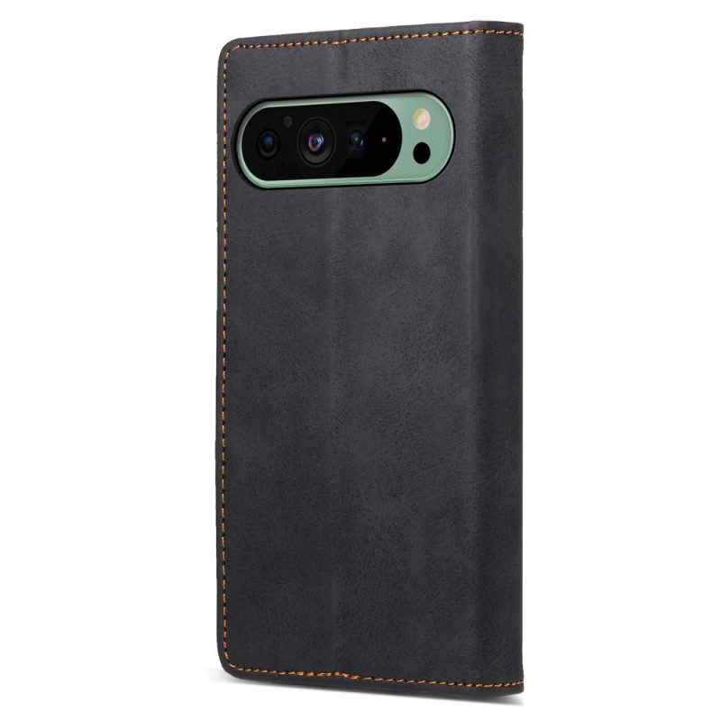 Folio-hoesje Google Pixel 9 Pro Retro-premium