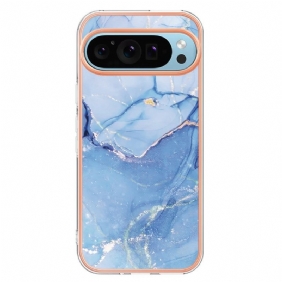 Hoesje Voor Google Pixel 9 Pro Steunring Voor Marmerdecor