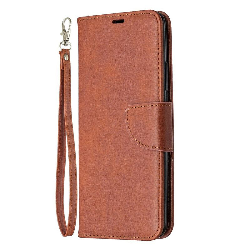 Folio-hoesje voor Realme C11 Flip Case Gladde Flap Schuin